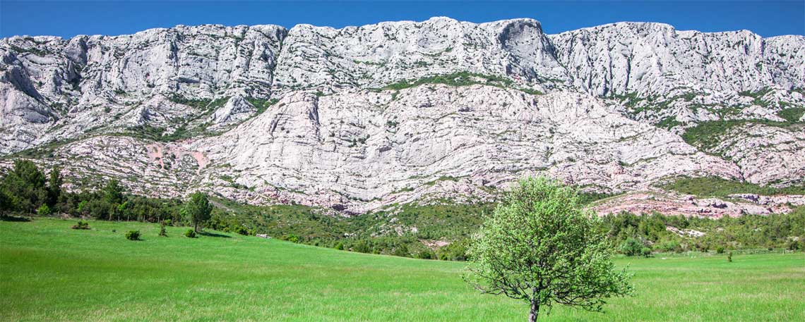 The Sainte-Victoire range