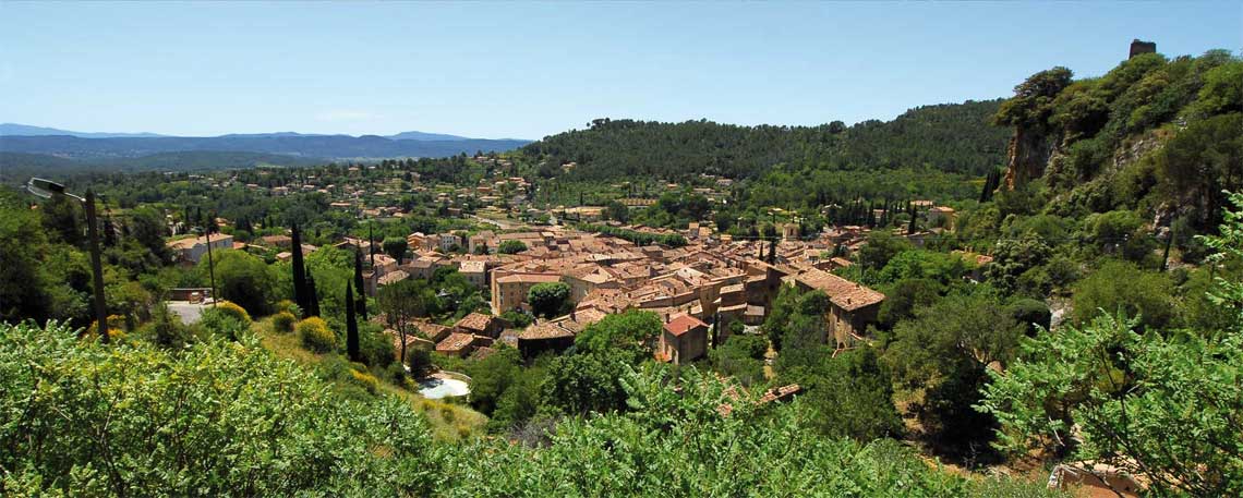 Cotignac and its Rock