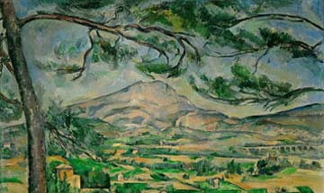 
Paul Cézanne (domaine public) : Peinture Sainte Victoire